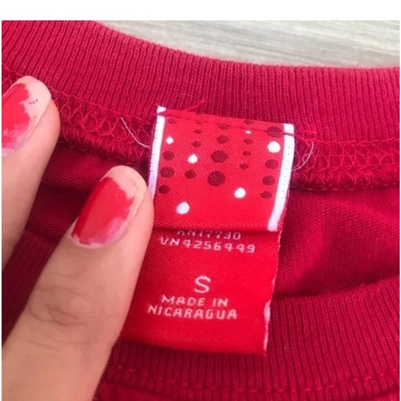 Deck the Halls Red Fitted T-Shirt - Picture 4 of 6